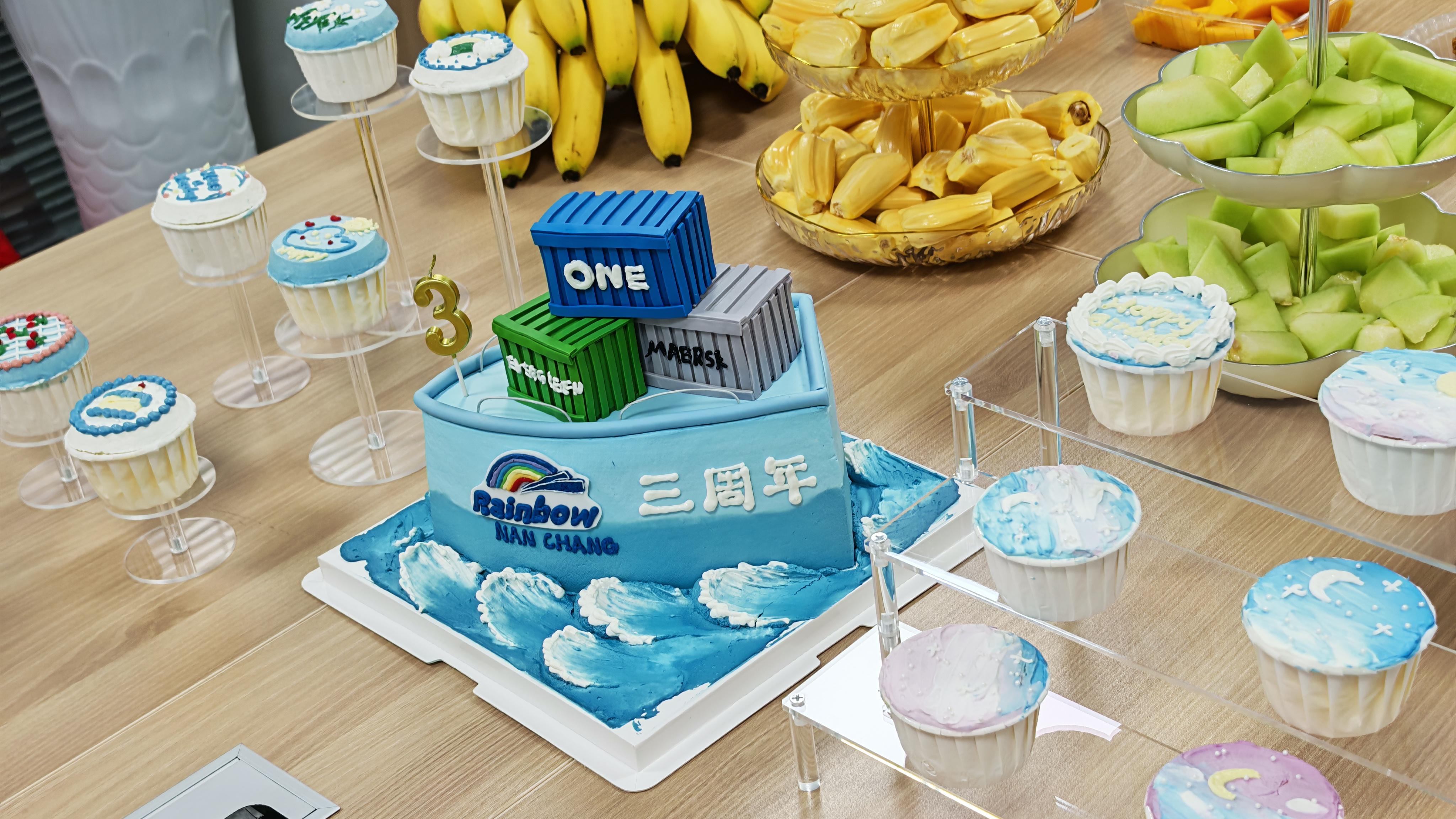 Three years of effort, our original intention remains steadfast | Happy 3rd Anniversary to Rainbow Logistics Nanchang Branch!